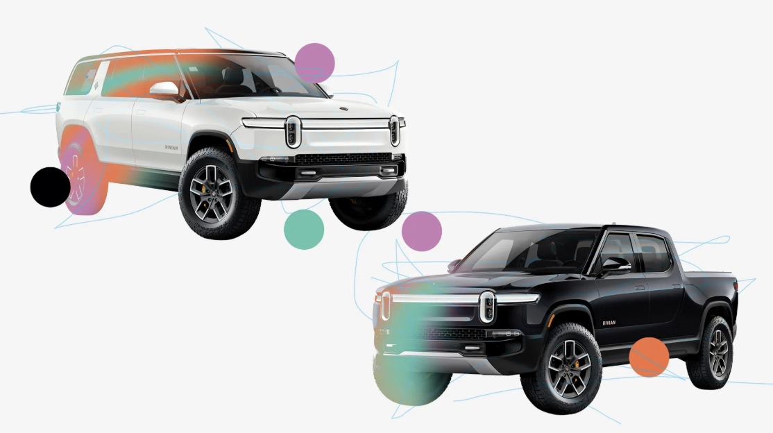 Rivian electric vehicle exterior